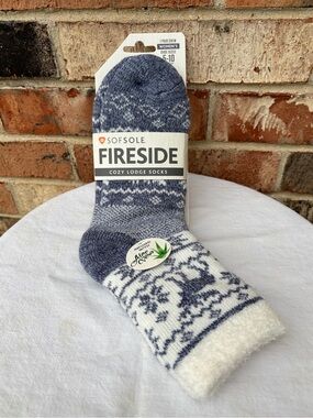 Sofsole Fireside Cozy Lodge Socks (NWT)